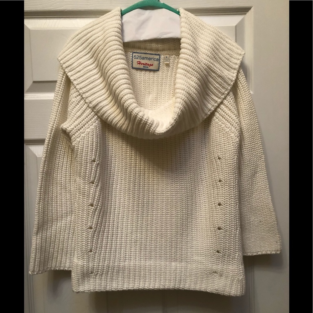 525American Heritage 1984 Cowl Neck Sweater ( Final Sale)